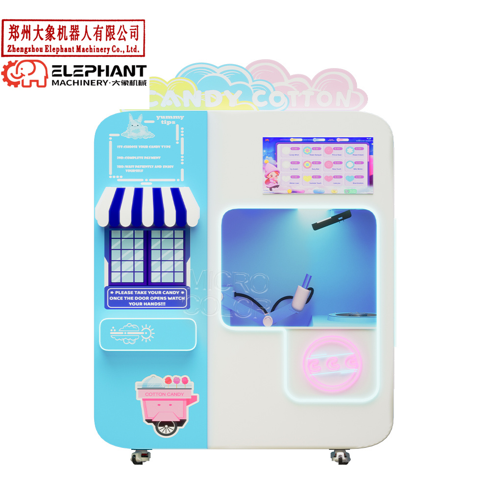Candy Floss Machine Commercial - Customized Factory Commercial Floss Vending Machine