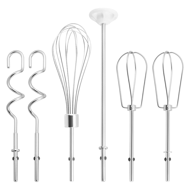 Commercial Kitchen Aid Mixer - Hand Mixer Attachments Beater,Whisk,Blending Rod And