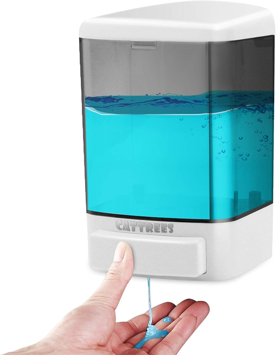 Commercial Kitchen Images - Manual Soap Dispenser 33.8oz Wall Mounted