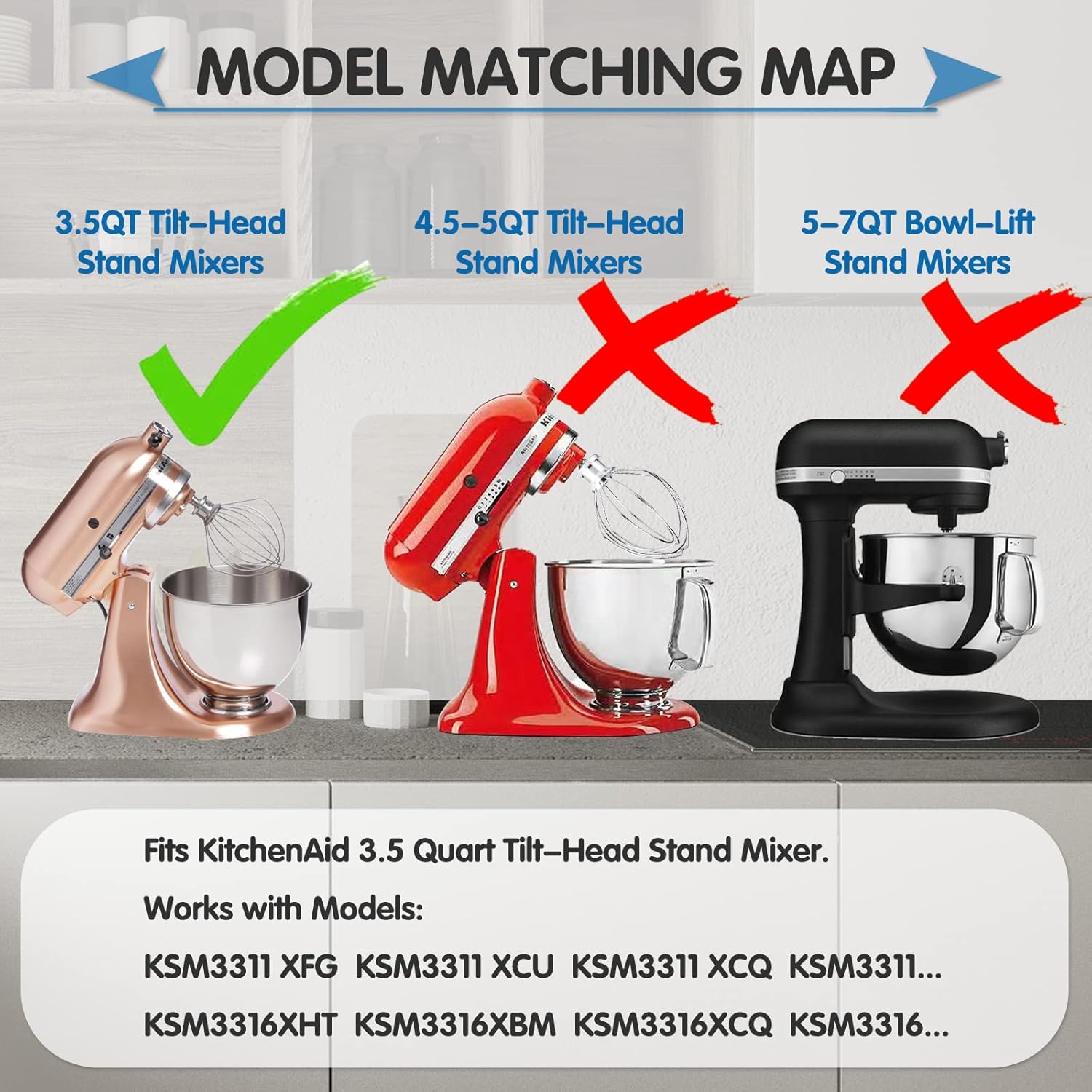 6-Wire Whip Attachment MINI eg - Commercial Kitchen Aid Mixer recension och pris
