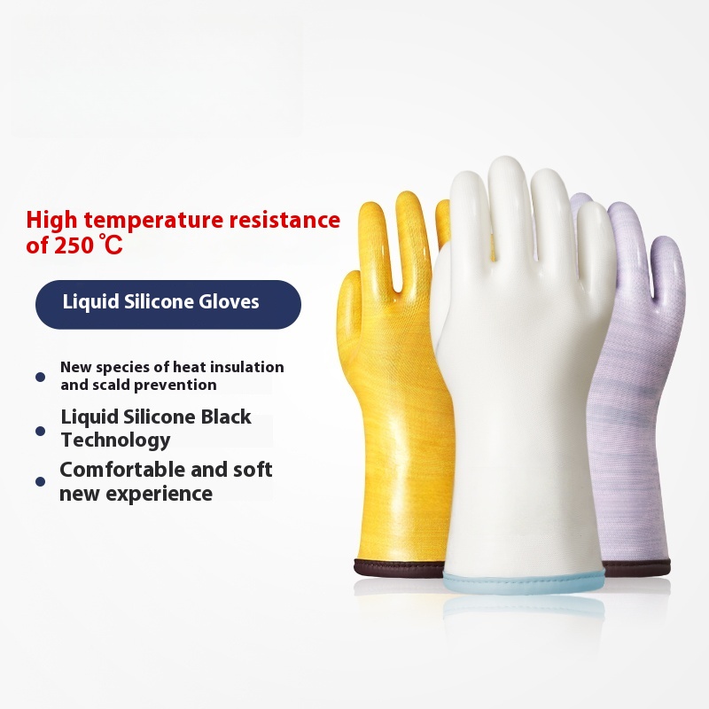 Commercial Non-Slip Liquid Sil - Commercial Kitchen Gloves recension och pris