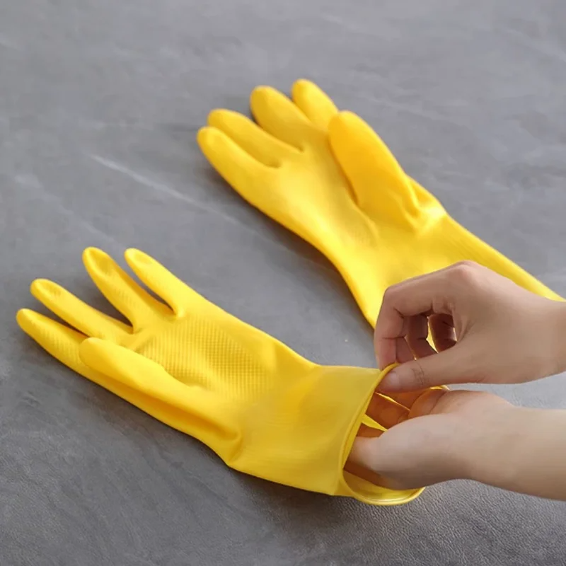 1-10PCS Latex Gloves Housework - Commercial Kitchen Gloves recension och pris