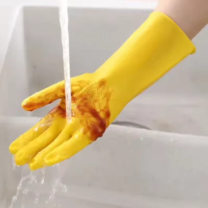 1-10PCS Latex Gloves Housework - Commercial Kitchen Gloves recension och pris