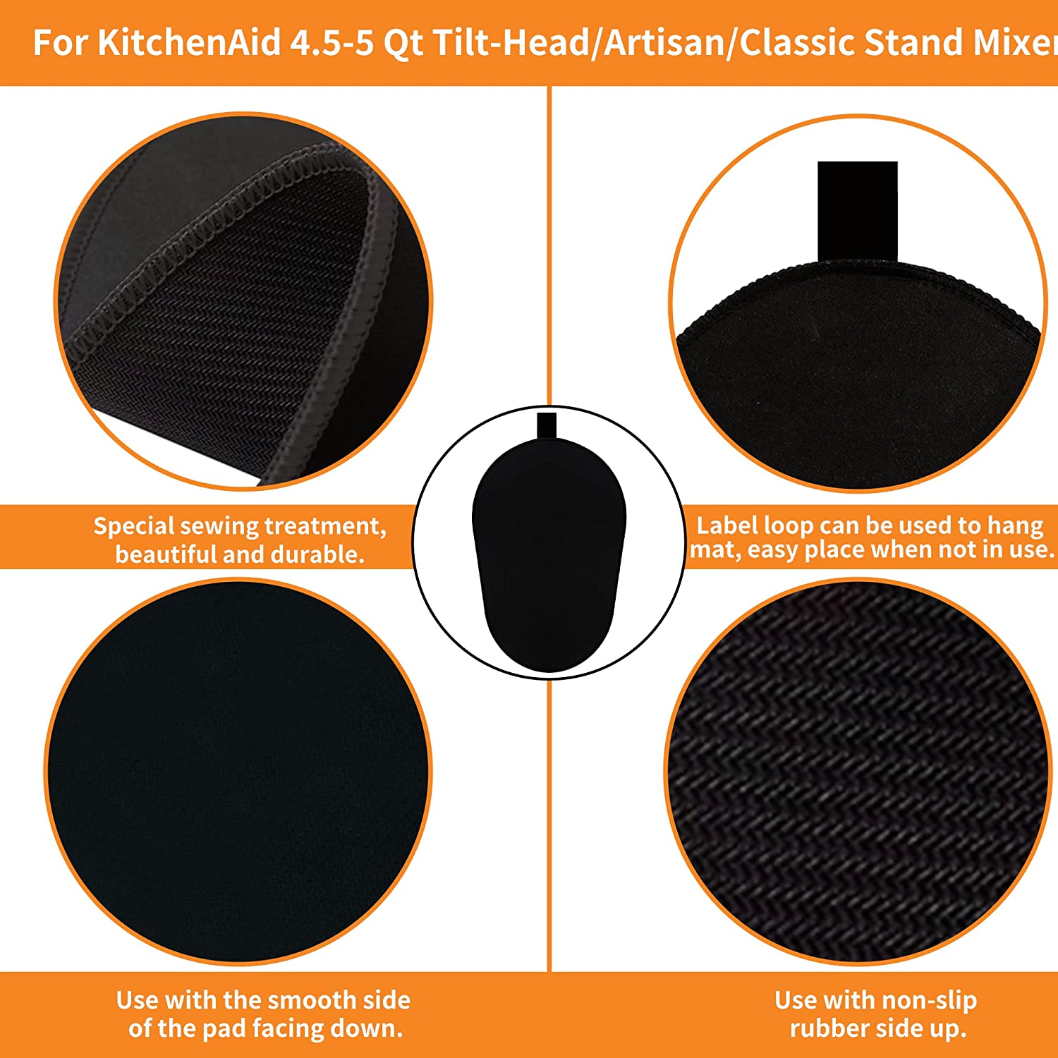 Sliding Mat for Kitchenaid Mix - Commercial Kitchen Aid Mixer recension och pris
