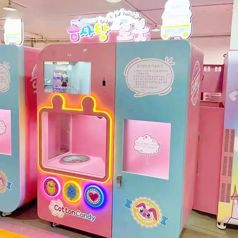Cotton Candy Floss Vending for - Candy Floss Machine Commercial recension och pris