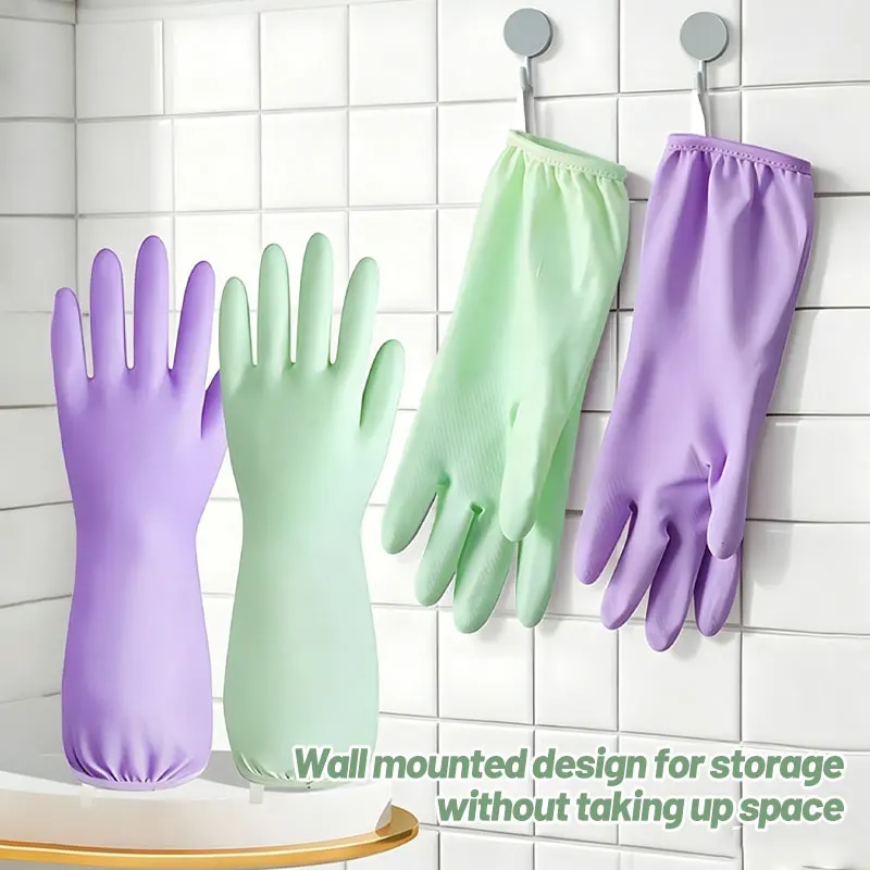 PVC Drawstring Household Glove - Commercial Kitchen Gloves recension och pris