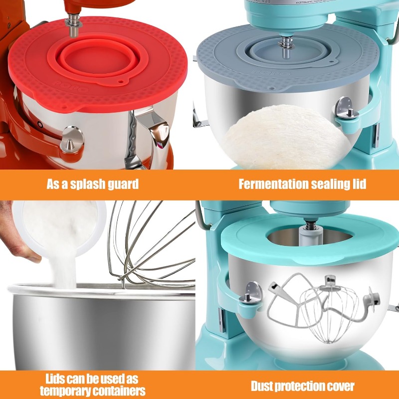 Silicone Mixer Bowl Cover Comp - Commercial Kitchen Aid Mixer recension och pris