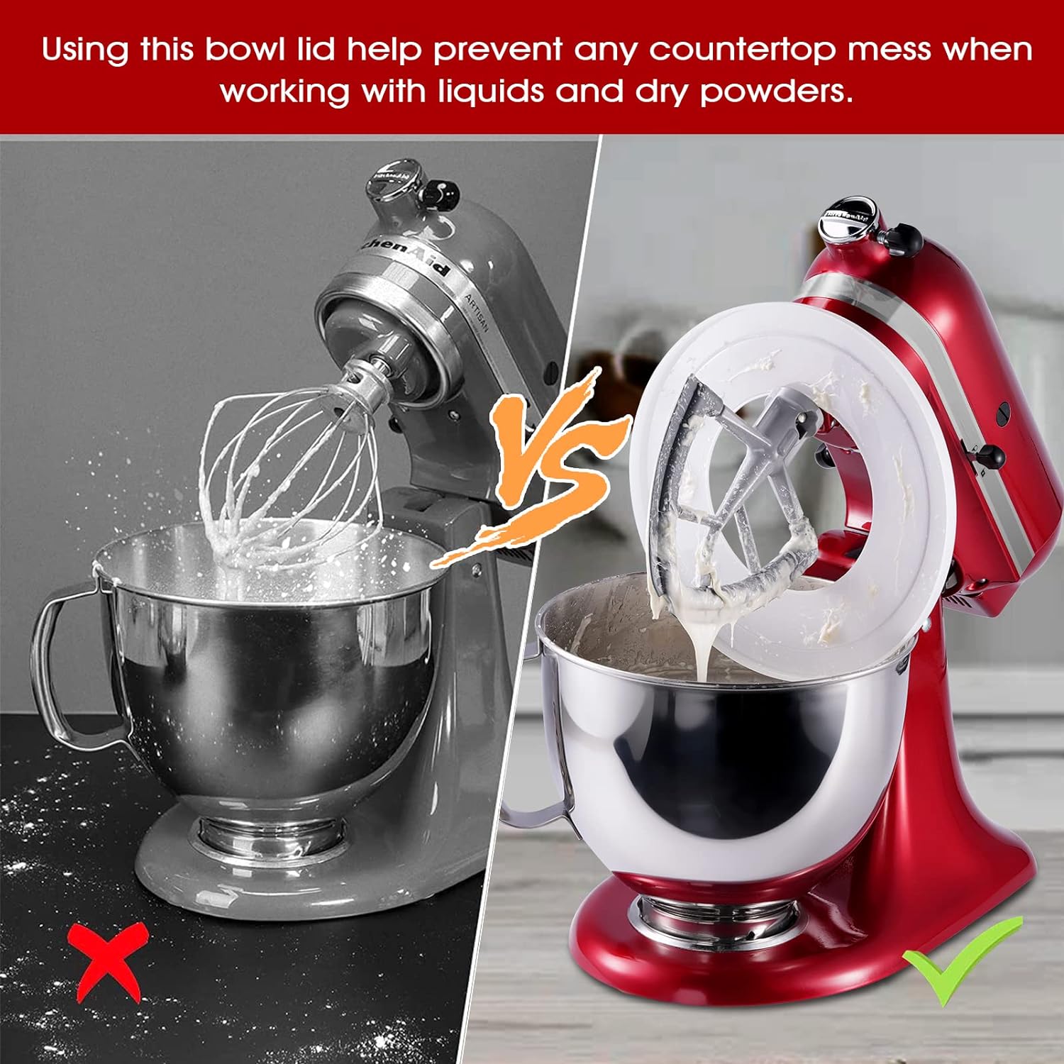 Mixer Bowl Cover for KitchenAi - Commercial Kitchen Aid Mixer recension och pris