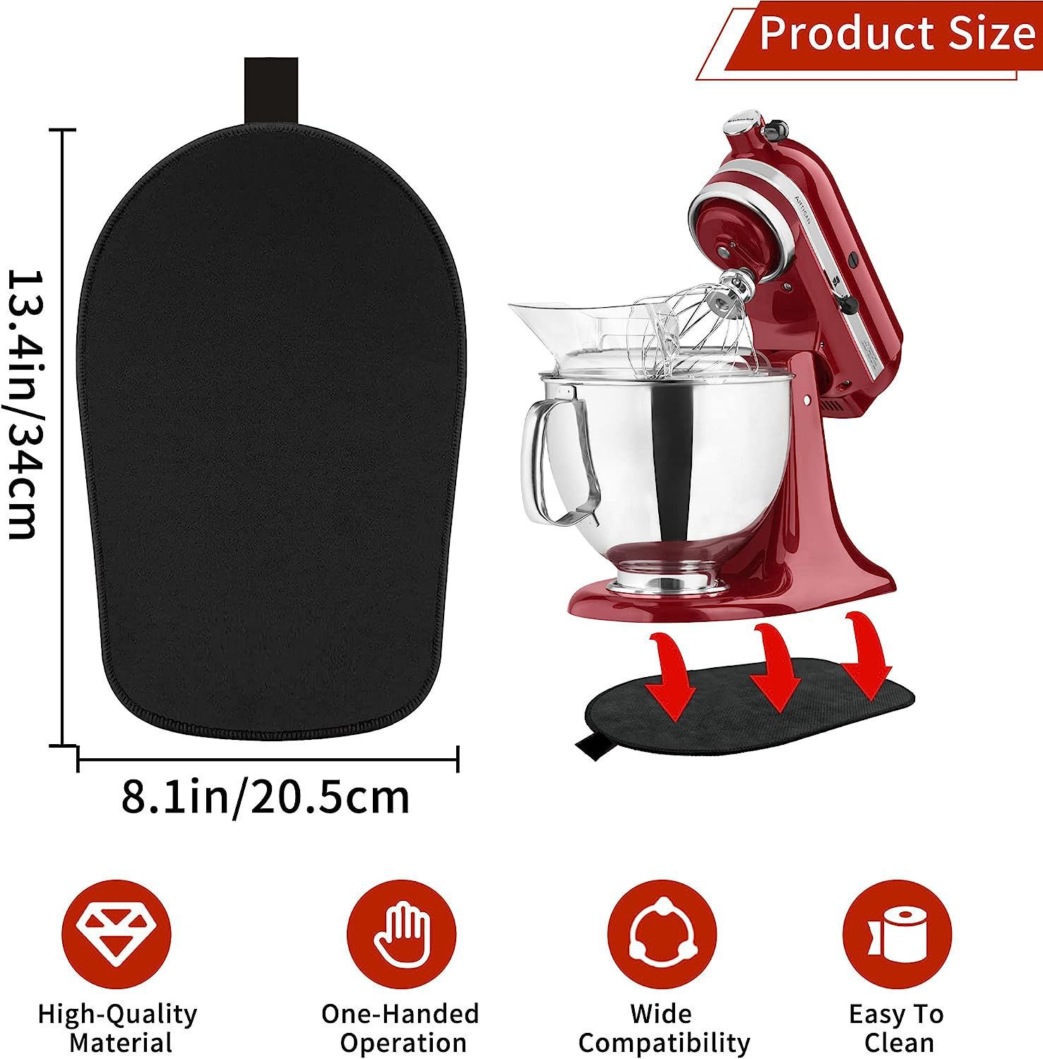 Sliding Mat for Kitchenaid Mix - Commercial Kitchen Aid Mixer recension och pris