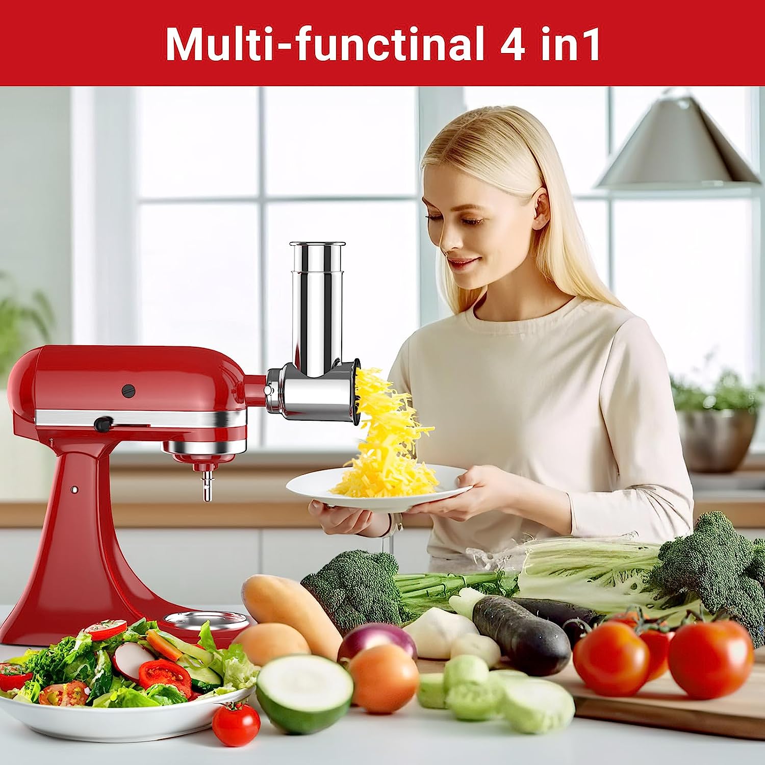 2024 new Slicer/Shredder Attac - Commercial Kitchen Aid Mixer recension och pris
