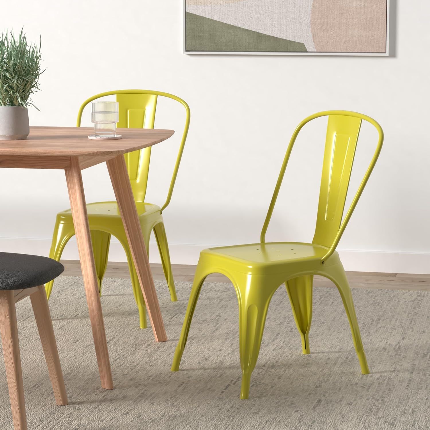 Metal Dining Chair Farmhouse T - Commercial Kitchen Bench recension och pris
