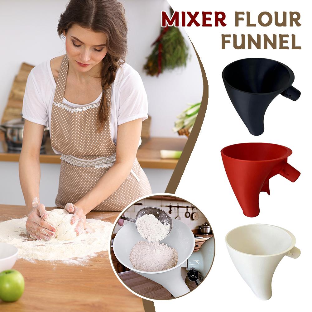 Spill Proof Flour Funnel for 5 - Commercial Kitchen Aid Mixer recension och pris
