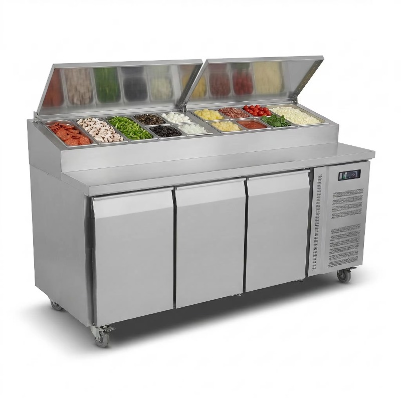 OEM Counter Fridge Sandwich Pr - Commercial Kitchen Table recension och pris