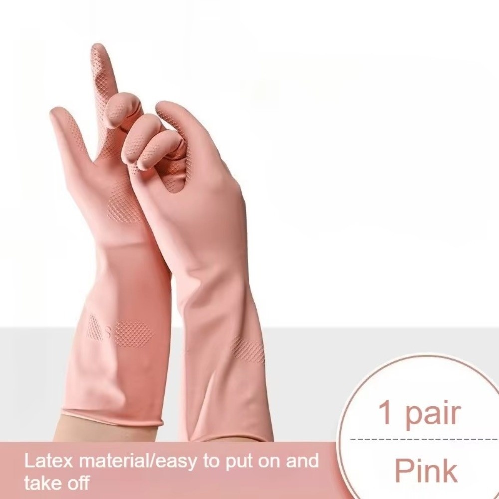 Latex Dish Washing Gloves with - Commercial Kitchen Gloves recension och pris