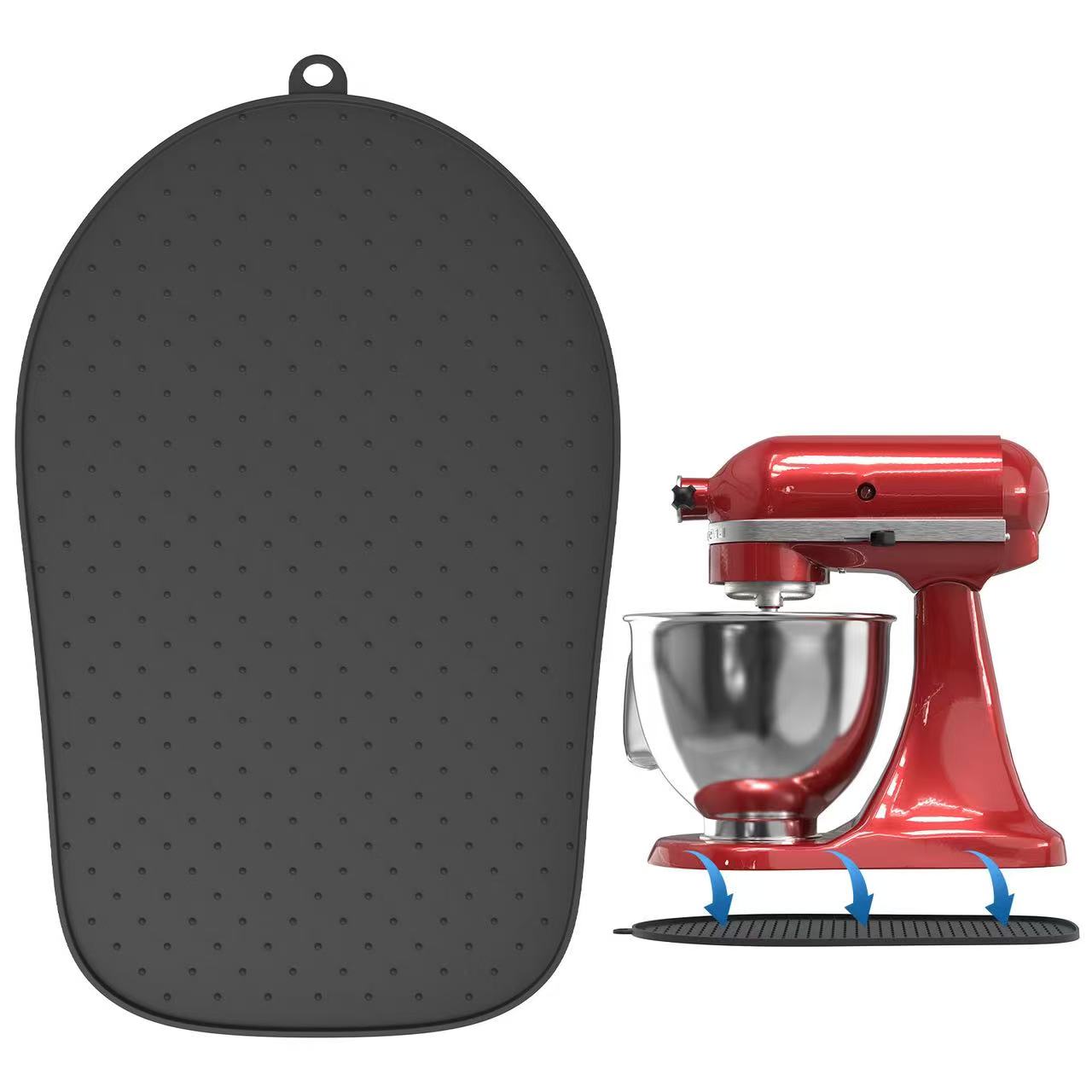 Silicone Sliding Mat for Kitch - Commercial Kitchen Aid Mixer recension och pris
