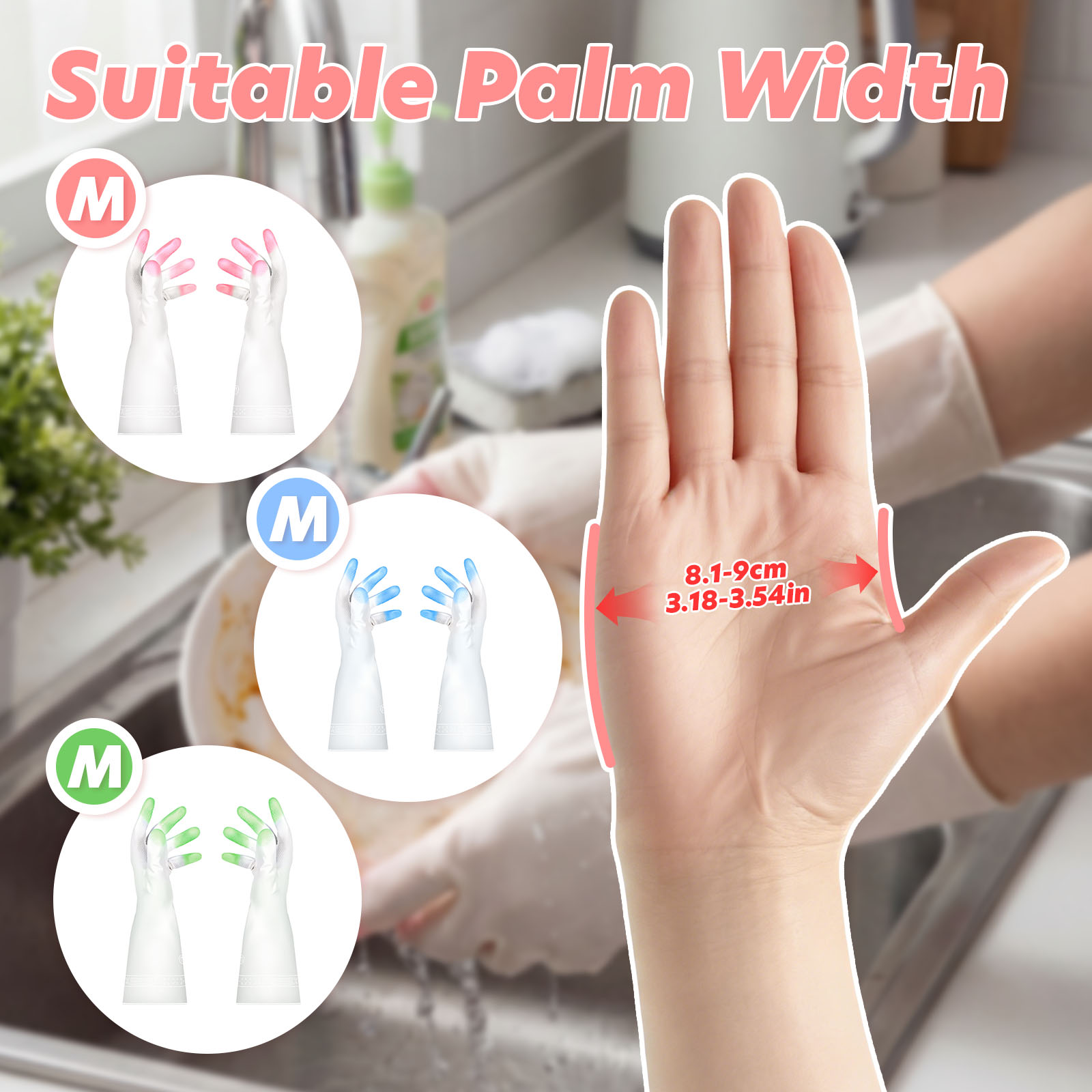Kitchen Gloves Reusable Househ - Commercial Kitchen Gloves recension och pris