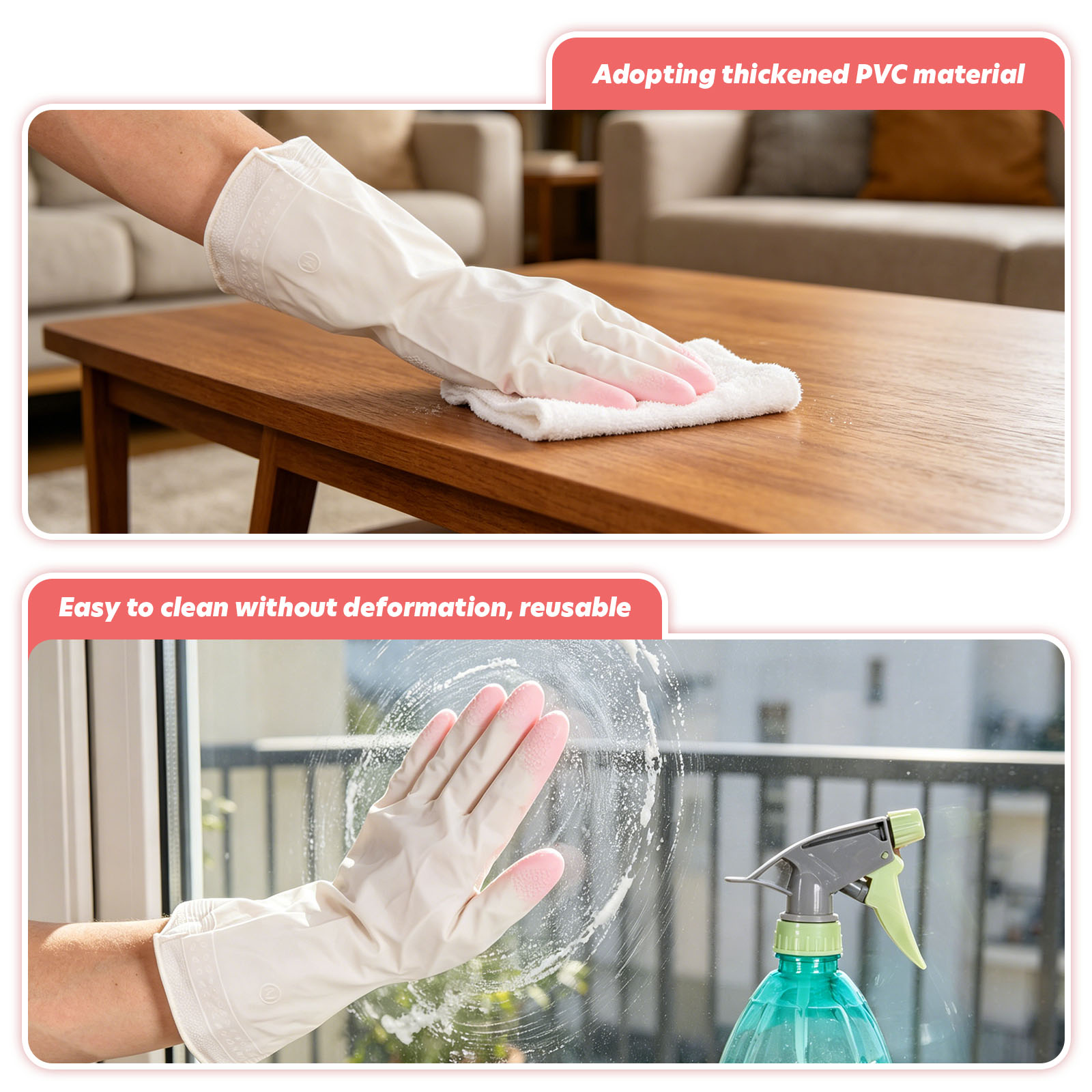 Kitchen Gloves Reusable Househ - Commercial Kitchen Gloves recension och pris