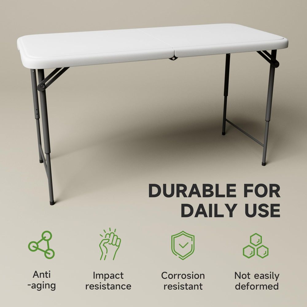 White 48 Round BiFolding Comme - Commercial Kitchen Table recension och pris
