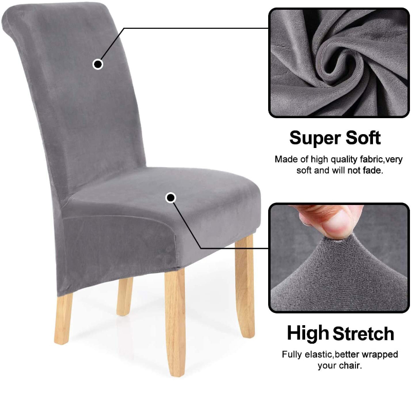 XL Size Stretch Velvet Dining  - Commercial Kitchen Bench recension och pris