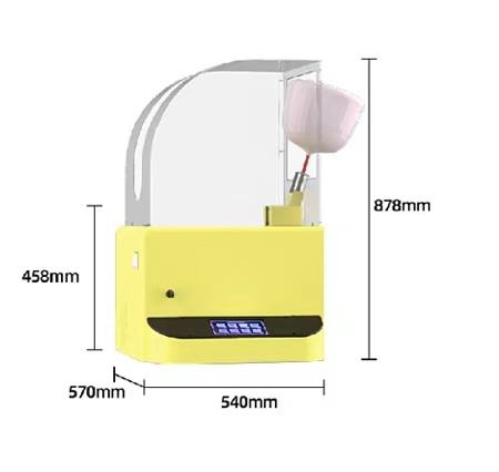 Semi-Automatic Commercial Cott - Candy Floss Machine Commercial recension och pris