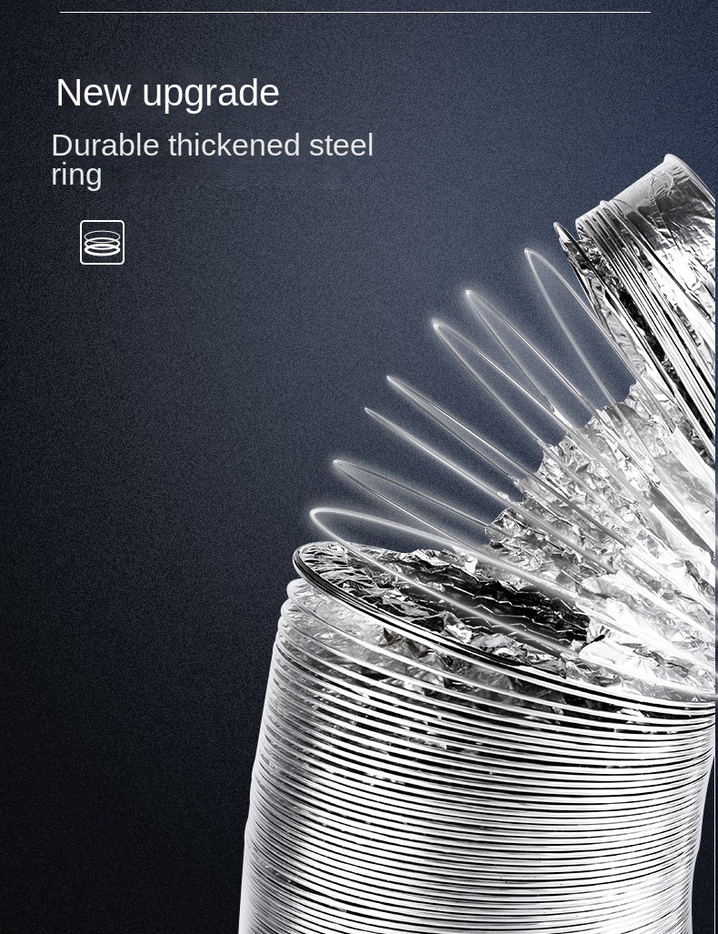 ∅125mm Aluminum Foil Ventilati - Commercial Kitchen Exhaust recension och pris