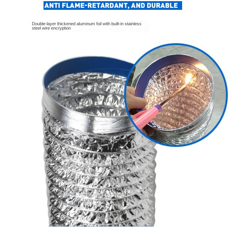 ∅125mm Aluminum Foil Ventilati - Commercial Kitchen Exhaust recension och pris