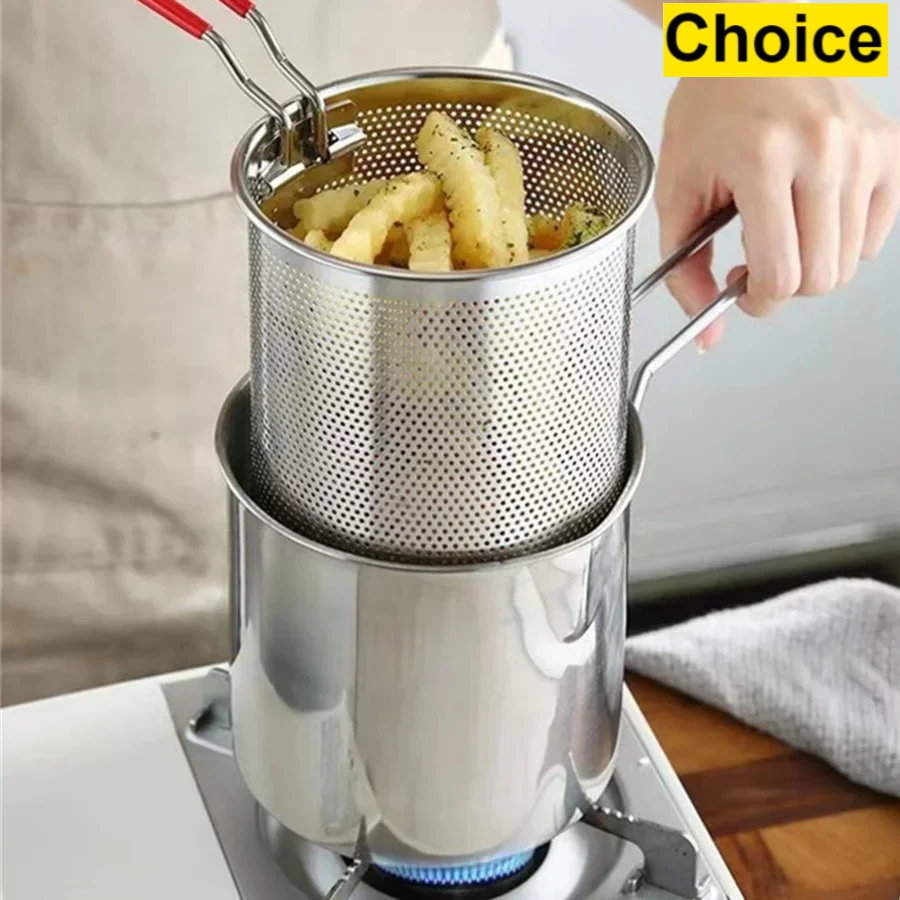 Small Deep Fryer Pot with Bask - Commercial Kitchen Appliances recension och pris