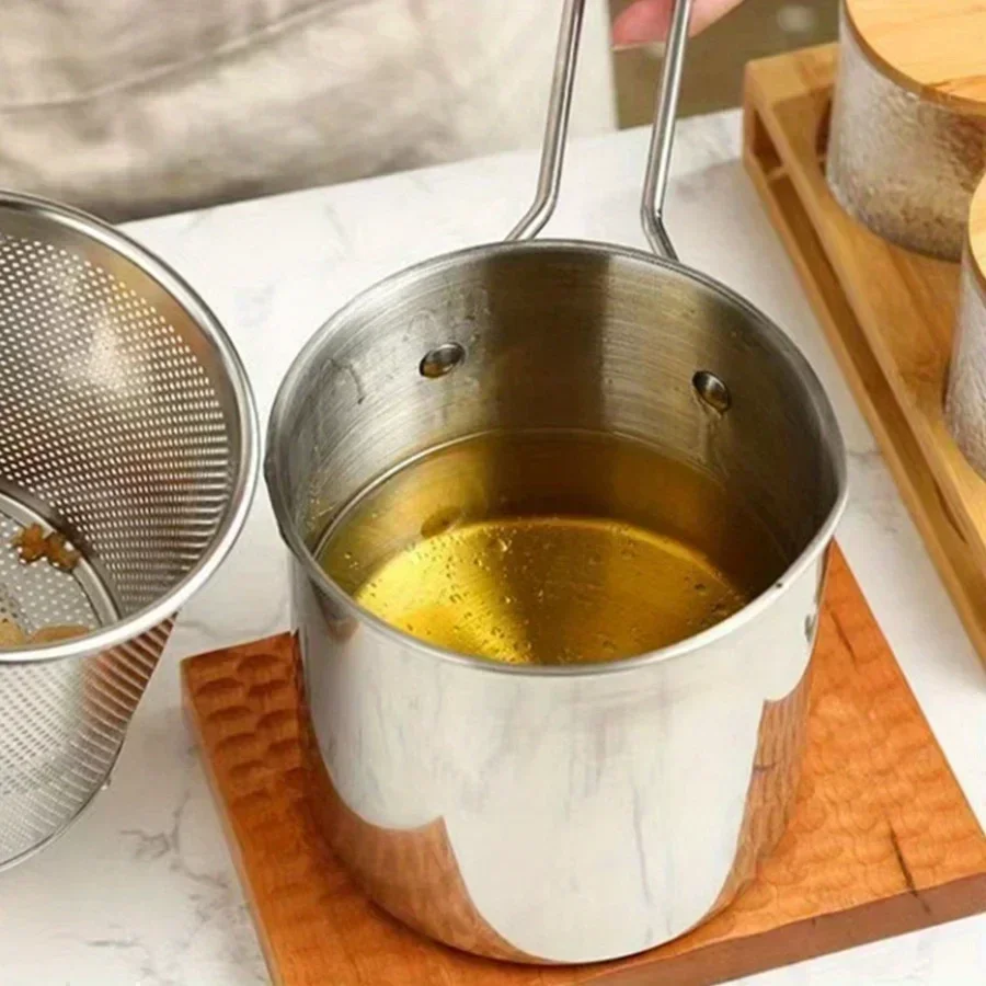 Small Deep Fryer Pot with Bask - Commercial Kitchen Appliances recension och pris