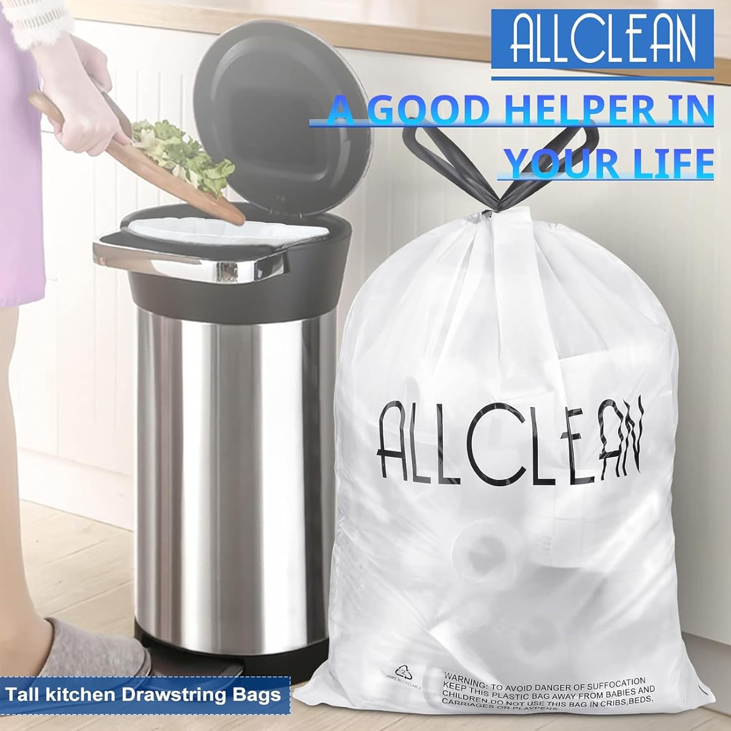 Tall Kitchen Trash Bags 13-15  - Commercial Kitchen Images recension och pris
