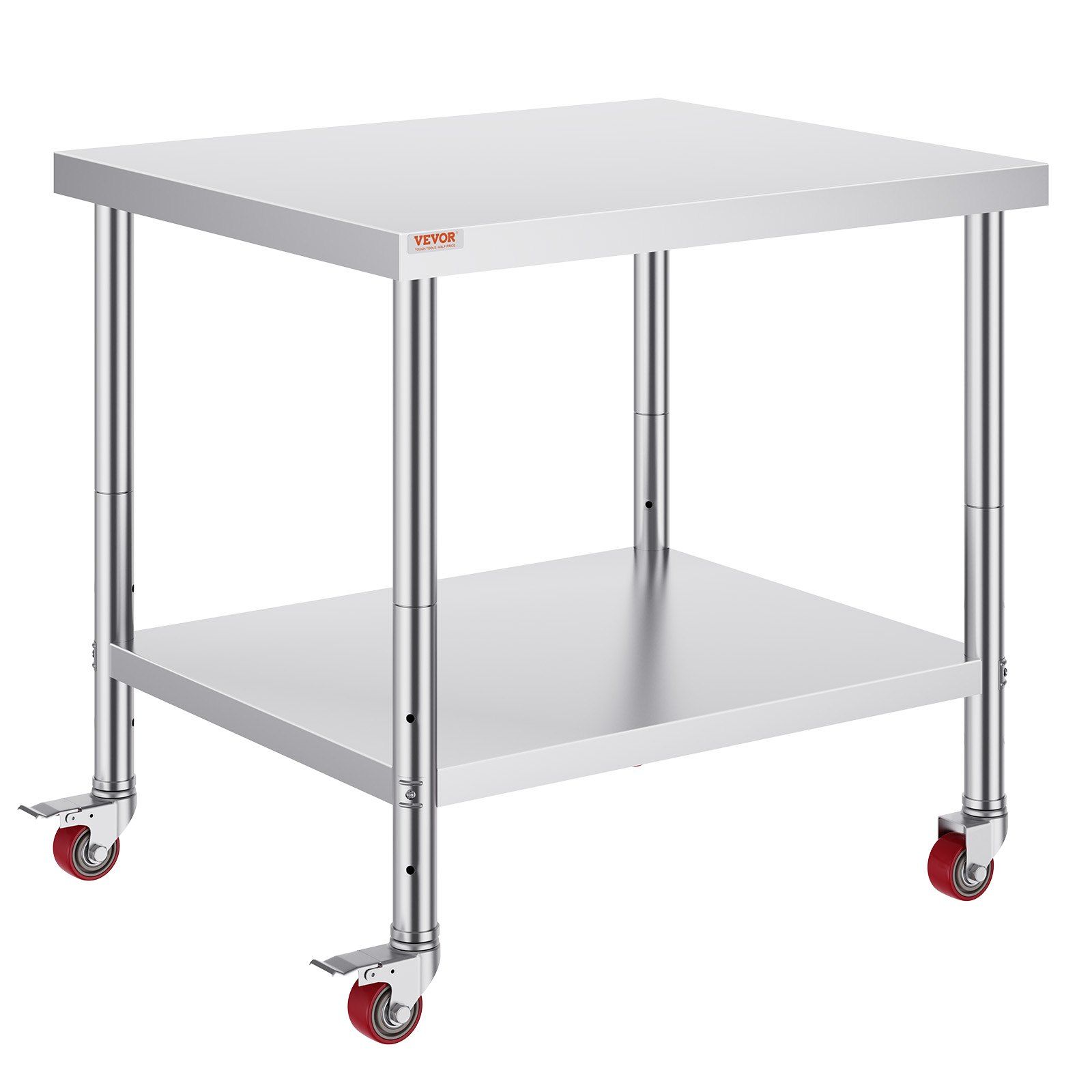 VEVOR Stainless Steel Work Tab - Commercial Kitchen Table recension och pris