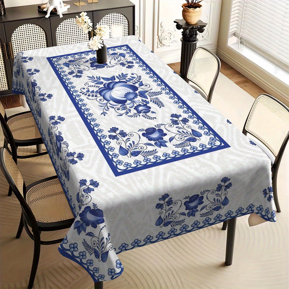 Country Style Square Tableclot - Commercial Kitchen Table recension och pris