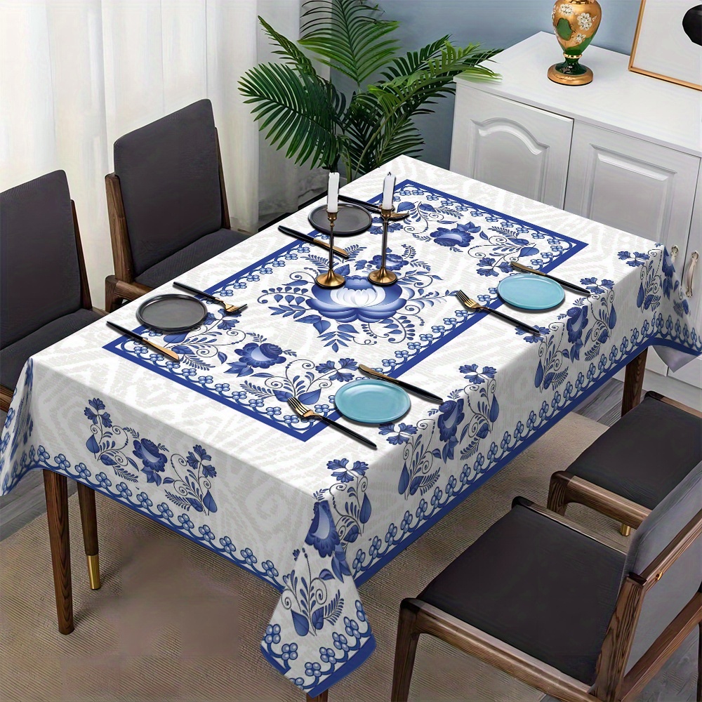 Country Style Square Tableclot - Commercial Kitchen Table recension och pris