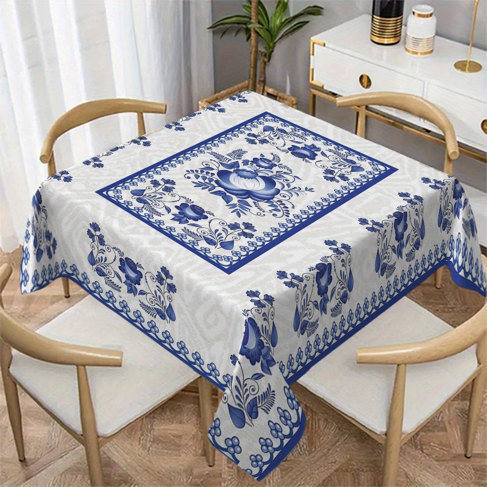 Country Style Square Tableclot - Commercial Kitchen Table recension och pris