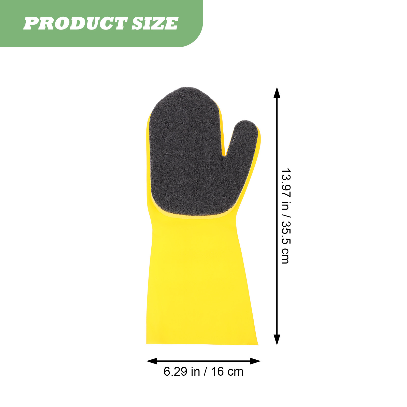 2pcs Cleaning Glove Waterproof - Commercial Kitchen Gloves recension och pris