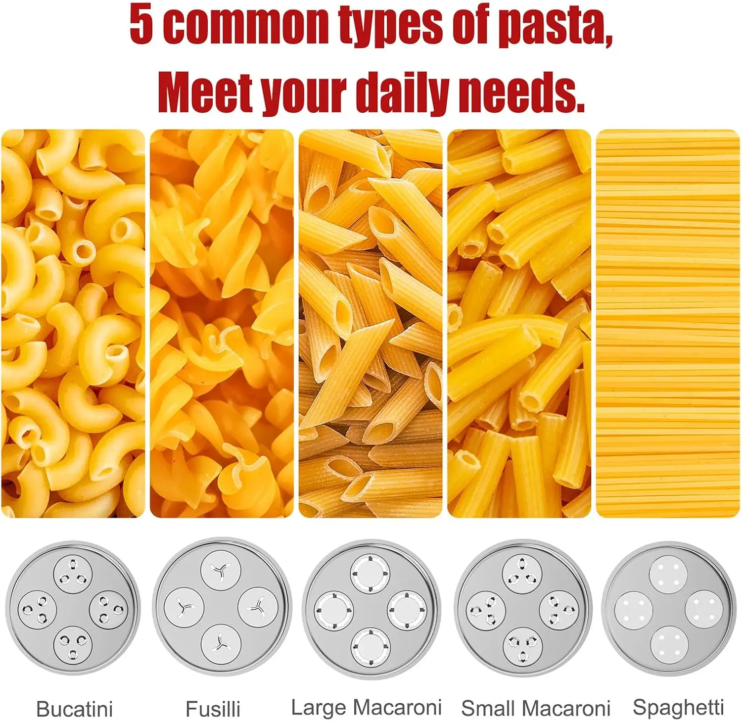 Heavy Duty Metal Pasta Maker A - Commercial Kitchen Aid Mixer recension och pris