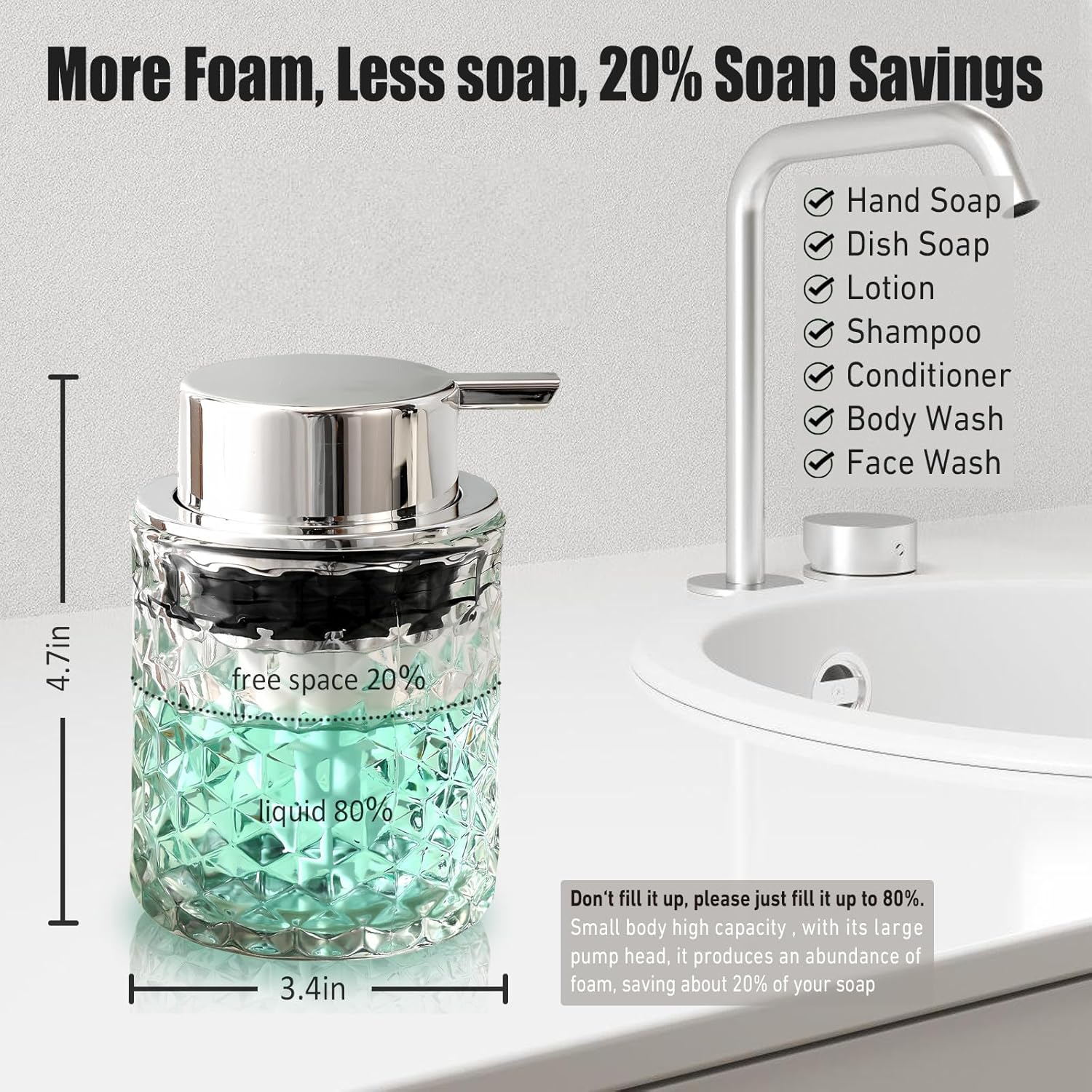 Foaming Hand Soap Dispenser, R - Commercial Kitchen Images recension och pris