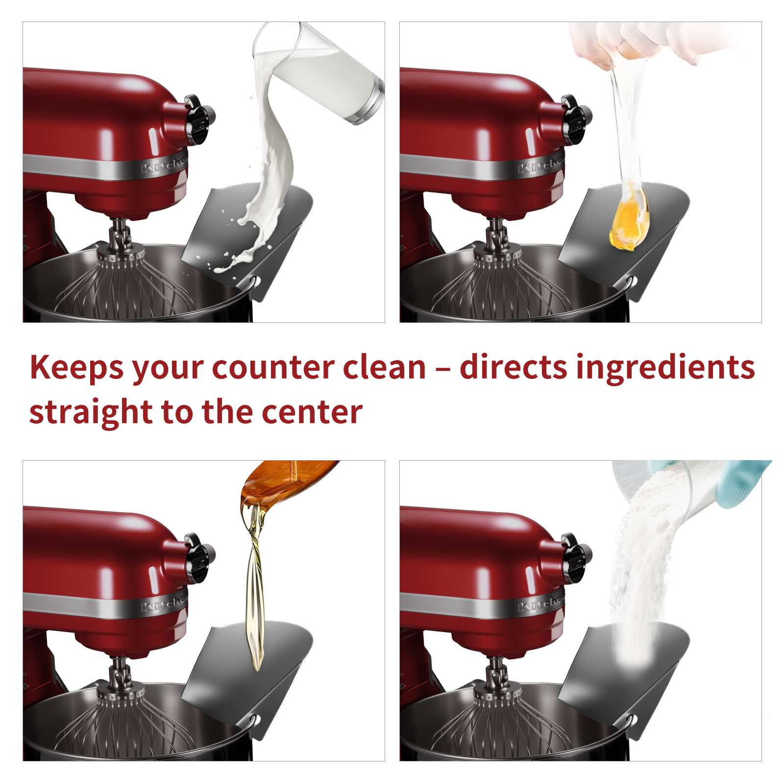 1pc Stainless Steel Tipping Gu - Commercial Kitchen Aid Mixer recension och pris