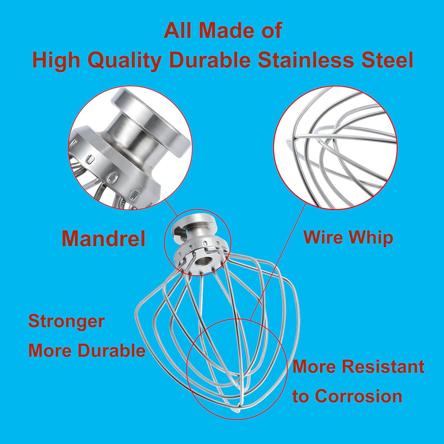 Replacement part K45WW Stainle - Commercial Kitchen Aid Mixer recension och pris