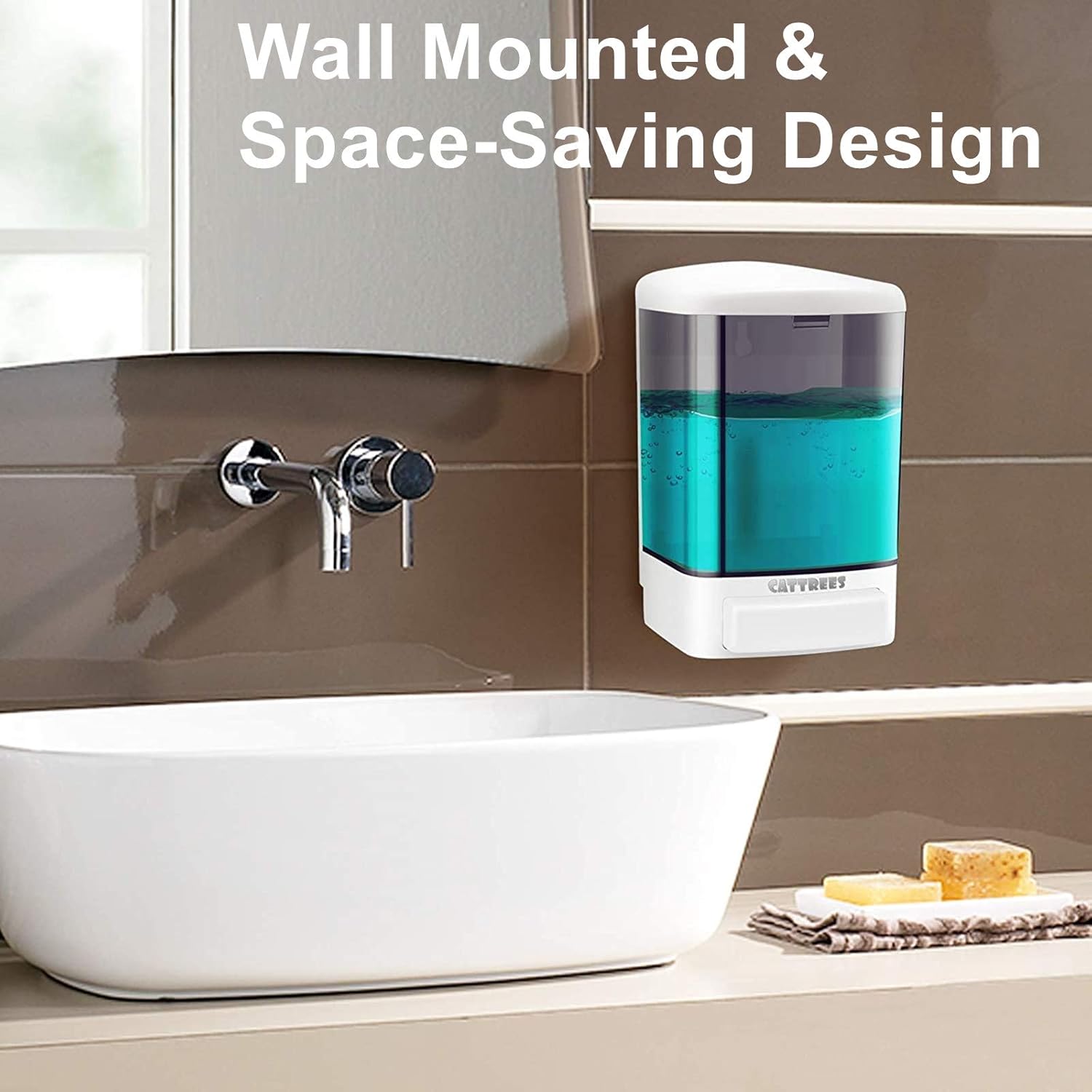Manual Soap Dispenser 33.8oz W - Commercial Kitchen Images recension och pris