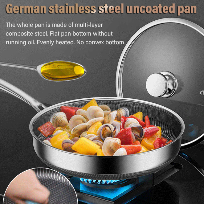 Stainless Steel Non Stick Fryi - Commercial Kitchen Appliances recension och pris