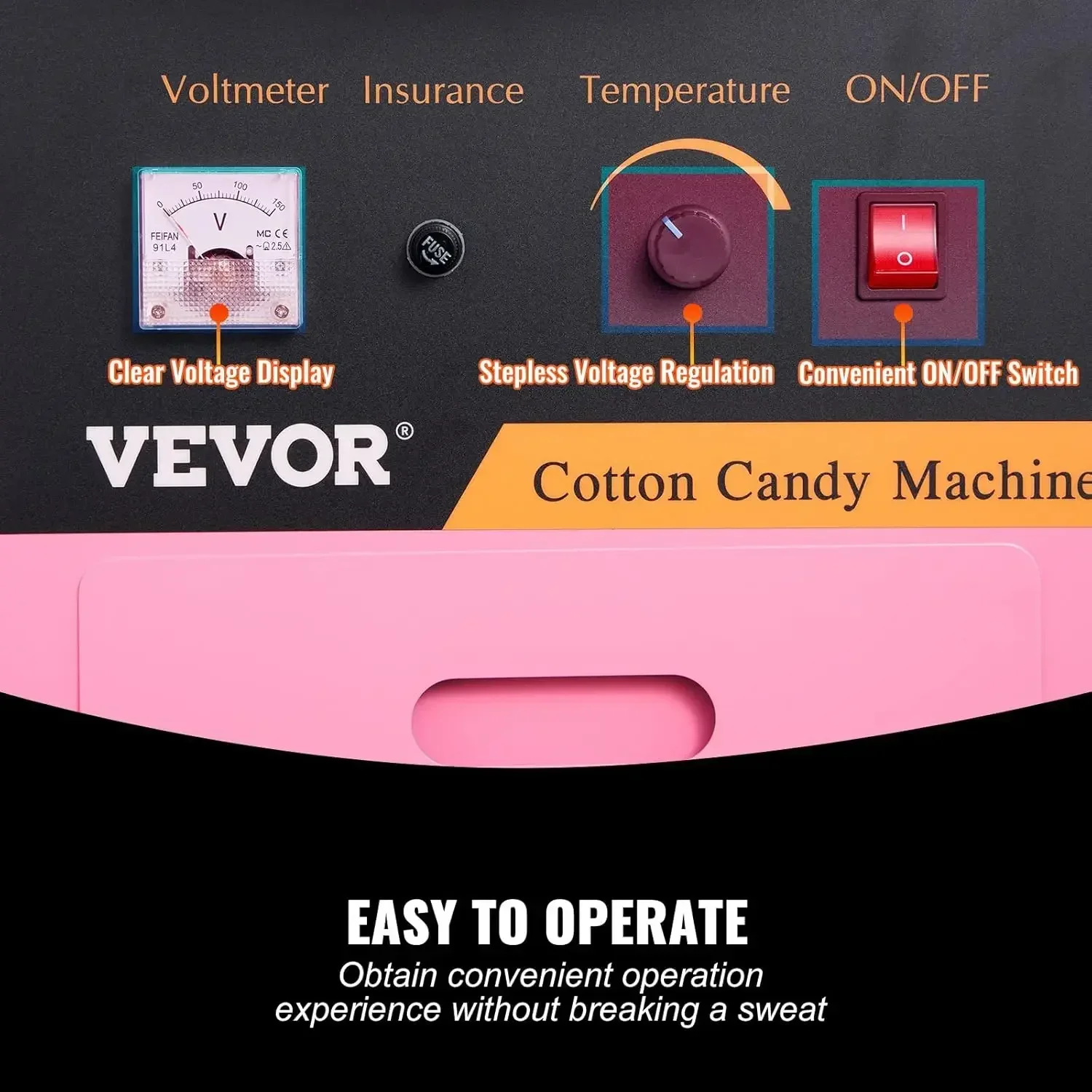 BestsellerElectric Cotton Cand - Candy Floss Machine Commercial recension och pris