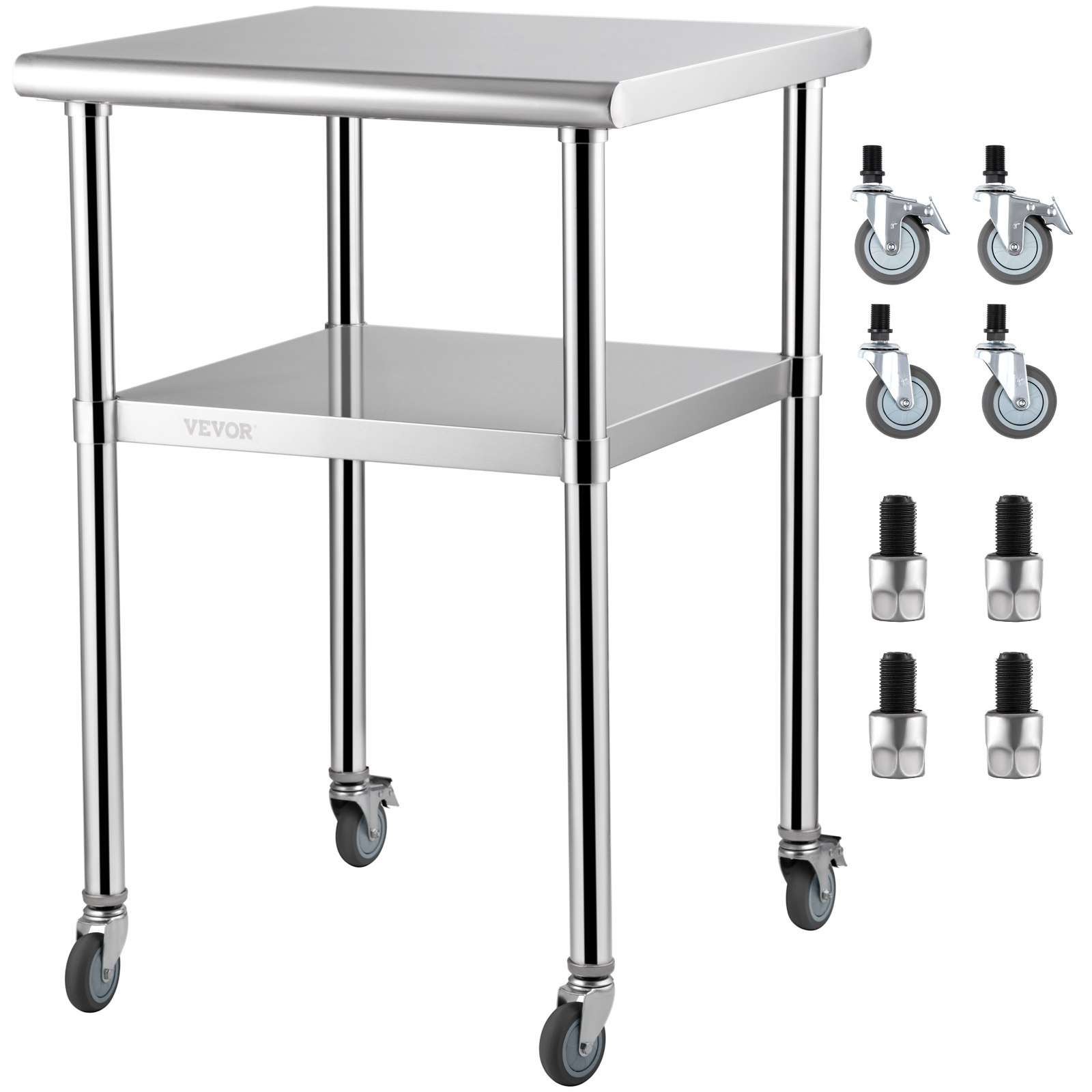 24 x 24 in Stainless Steel Kit - Commercial Kitchen Bench recension och pris