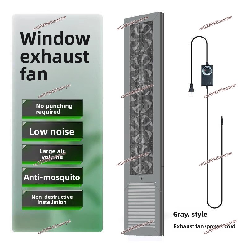 Window Ventilation Fan No Punc - Commercial Kitchen Exhaust recension och pris